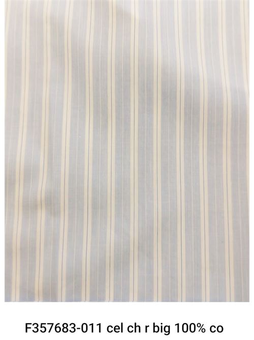 tessuto a righe celesti grandi Laboratorio Capri | RIGABIGCIELOCIELO